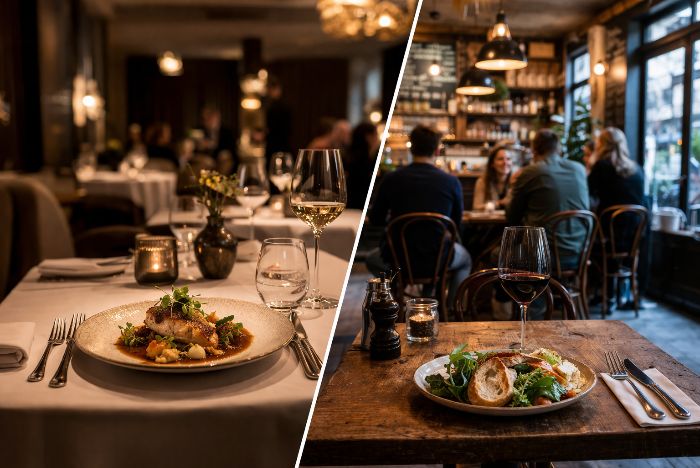 Luxe restaurants vs. bistro’s: waar betaal je voor?
