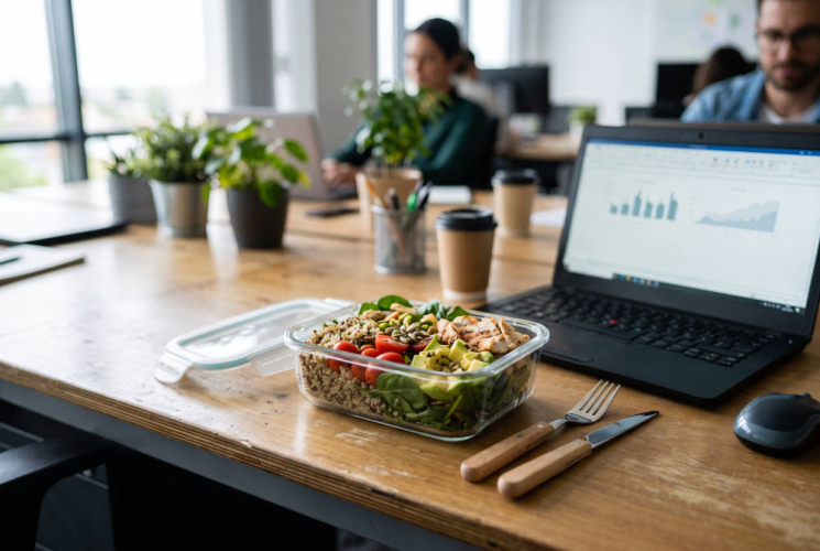 Een goede lunch op kantoor: waarom het menu vaak wordt onderschat
