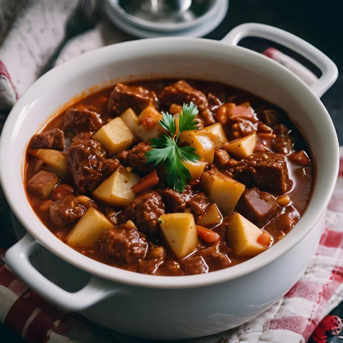 Goulash maken