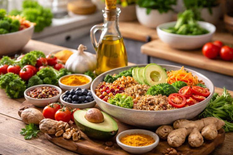 Ontstekingsremmende voeding vertaald naar de snijplank en je pannen