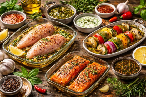 De beste marinades voor vlees, vis en groenten