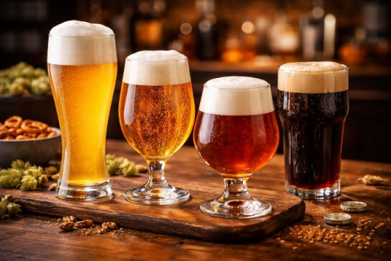 Glazen voor speciaal bier