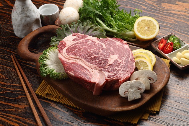 Entrecote voor op de barbecue