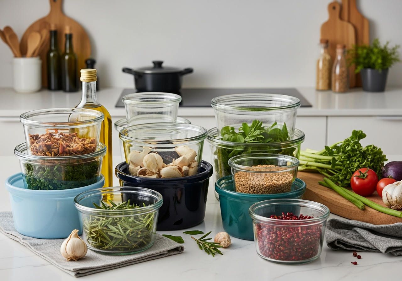 Zo gebruik je glazen flessen om verspilling te verminderen