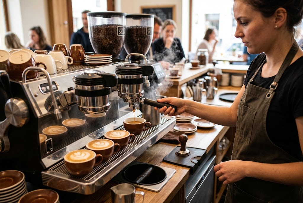 Koffiemachine huren voor de horeca voor constante koffiekwaliteit
