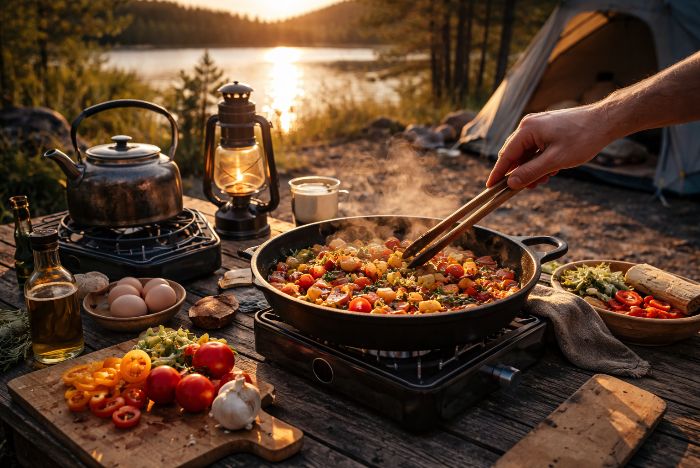 Tips voor koken op de camping